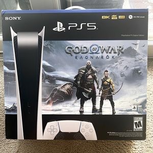 Play station 5 game system - God of War Ragnarok game included